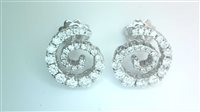 Orecchini World Diamond Group Donna Grace in Oro bianco Diamante 0.95 Ct OAB2851 095 - OAB2851 095